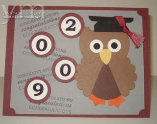 Graduation Owl Card