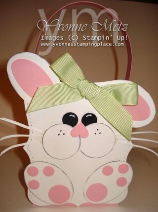 Bunny Top Note Favor Box 1