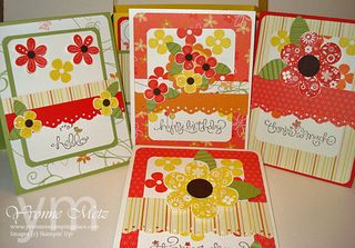 Card and Tote Class Printed Petals