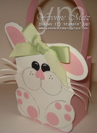 Bunny Top Note Favor Box