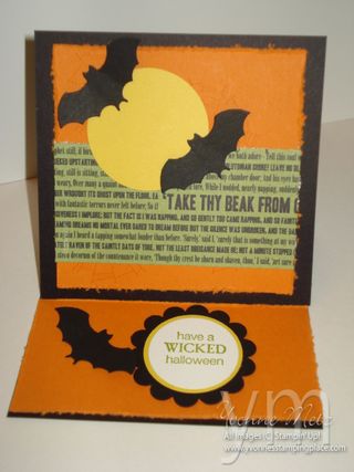 Halloween Easel Card