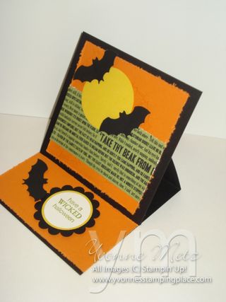 Halloween Easel Card 1