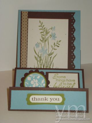 Thank you Stair Step front