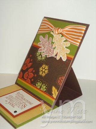 Thanksgiving Easel side