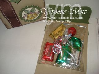 Holiday Candy Packaging inside
