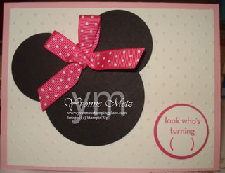 Minnie Big Invite or bday card
